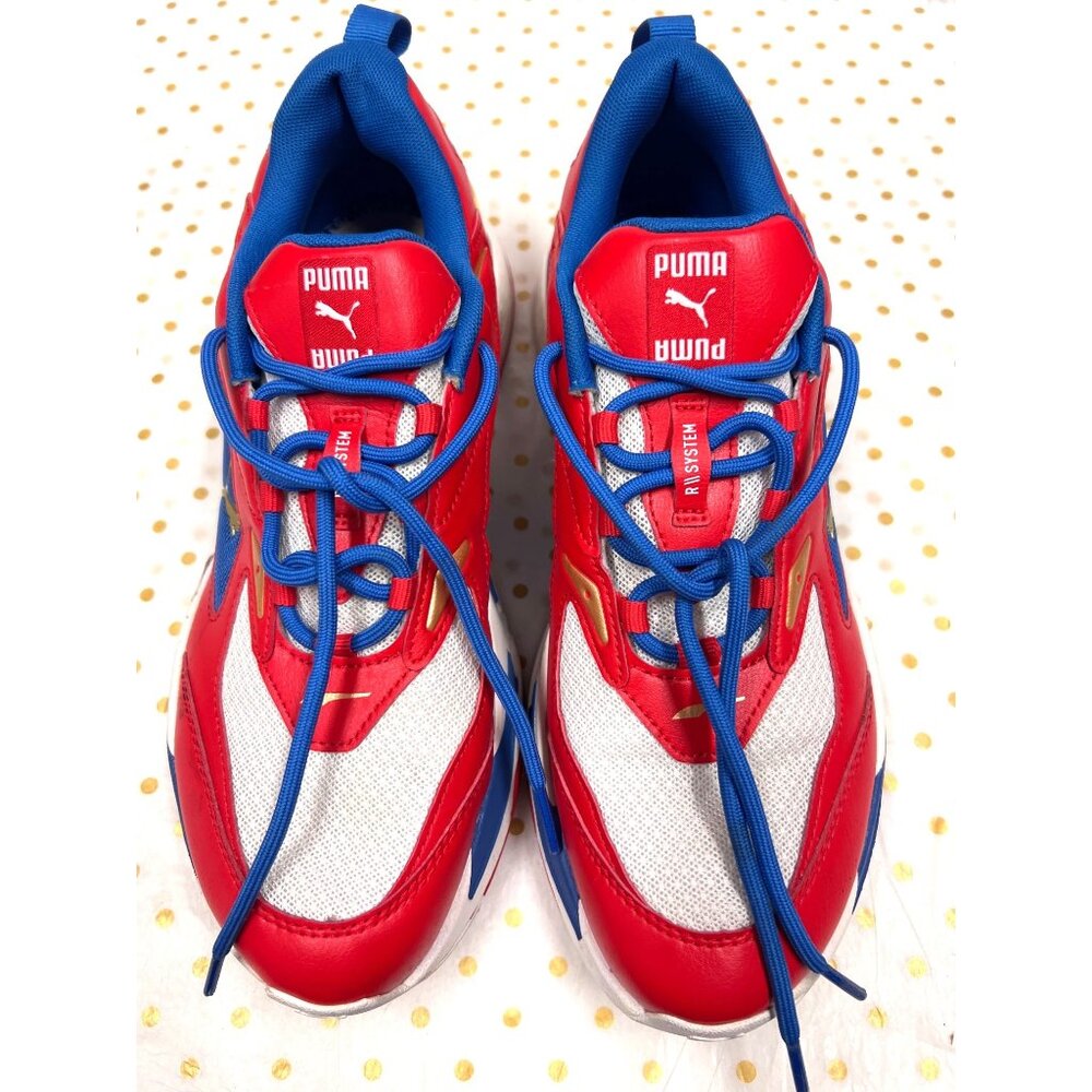 Puma Red & Blue RS-System Mens Sneakers Size 11 US